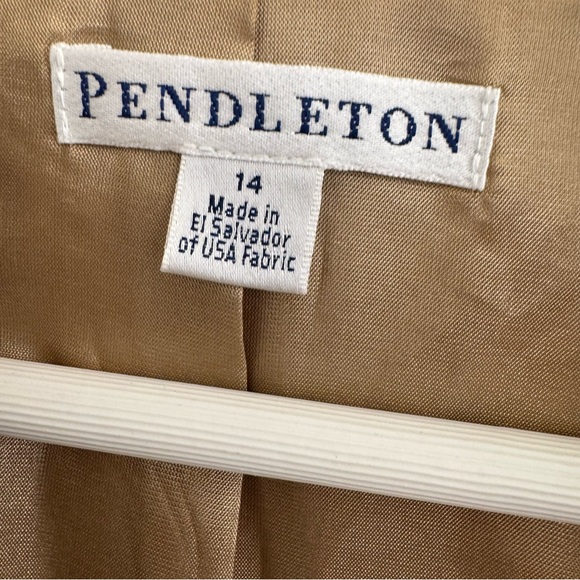 Pendleton Classic Camel Blazer - Picture 3 of 7